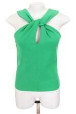 blusa Zinzane feminina verde com torção