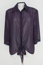 camisa s&s creações feminina roxa