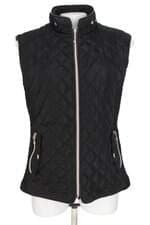 colete feminino saeldon preto com forro