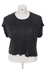 blusa estilo gentil feminina cinza