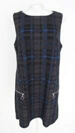 vestido atmosphere feminino xadrez