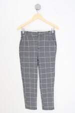 calça de tecido love tree feminina estampada com pregas