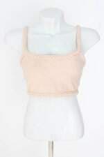 top cropped youse feminino bege