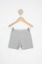 bermuda baby infantil cinza