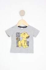 blusa baby infantil cinza com silk
