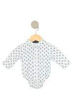 body gymboree kids branco estampado