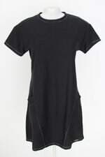 vestido olho d agua feminino preto