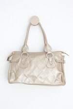 bolsa matiz feminina dourada