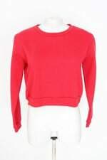 blusa de moletom feminina vermelha