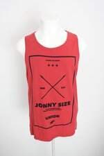 regata jonny size masculina vermelha