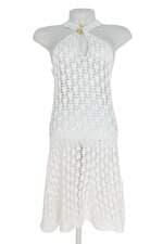 saída de praia feminina branca