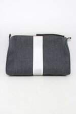 necessaire tua feminina cinza com silk