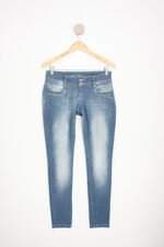 calça jeans planet girls feminina azul