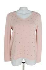 blusa Renner feminina rosa com aplique