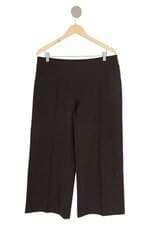 calça de tecido vanguard feminina marrom