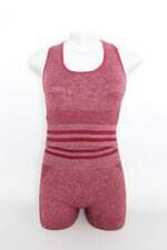 conjunto esportivo 3rd feminino vermelho