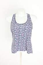 regata clock house feminina estampada com barra mullet