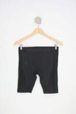 biker shorts under armour feminino preto com recortes