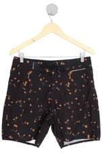 bermuda Osklen masculina estampada com silk