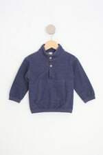 blusa manga longa green kids azul