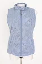 colete bonprix feminino azul