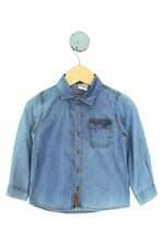 camisa jeans Puc kids azul