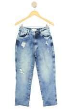 calça jeans club denim feminina azul
