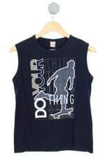 regata Brandili kids azul com silk