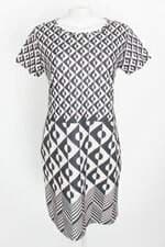 vestido zipper zipper feminino estampado