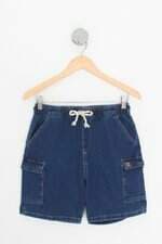 shorts jeans hering juvenil azul