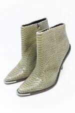 bota de couro Animale feminina verde