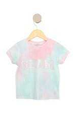 camiseta kids petie cherie colorida com hotfix