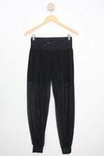 calça esportiva capezio feminina preta com meio forro
