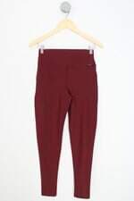 calça legging feminina vinho com recortes