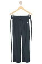 calça esportiva Nike masculina cinza com cós com elástico