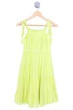 vestido Renner kids verde com forro
