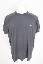 camiseta esportiva masculino cinza com silk