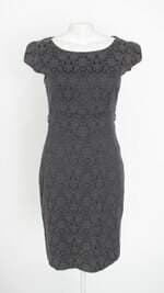 vestido soprano feminino preto com forro