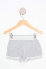 shorts kids cinza