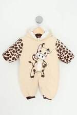 macacão elfin doll kids bege com silk