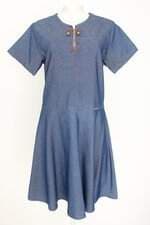 vestido tudo jeans feminino azul