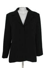 blazer C&A feminino preto com forro