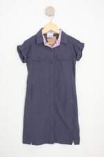vestido columbia kids azul