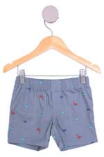 bermuda Carter'S kids cinza com silk