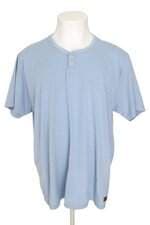 camiseta konik masculina azul listrada
