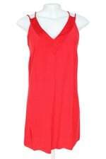 vestido Renner feminino vermelho com recortes