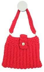 bolsa feminina vermelha