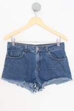 shorts jeans Luigi Bertolli feminino azul