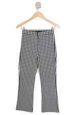 calça de tecido Zara feminina xadrez