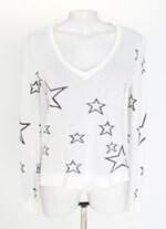 blusa pop up feminina branca com barra mullet